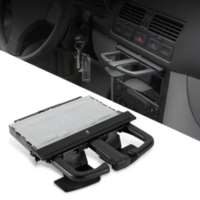Produktbild von Faltbarer Getränkehalter - Auto-Getränkehalter - Halterung für VW Bora/Jetta/Touareg - Kompatibel mit OEM 8P0885995B - Für verschiedene VW/Audi Modelle - Stoßfest und langlebig - Auto-Getränkehalter