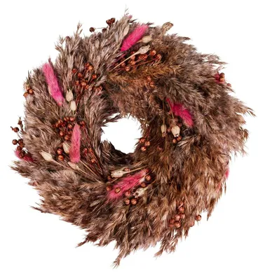 Immagine prodotto di per porta fiori di campo  di fiori secchi rosa Ø 30 cm