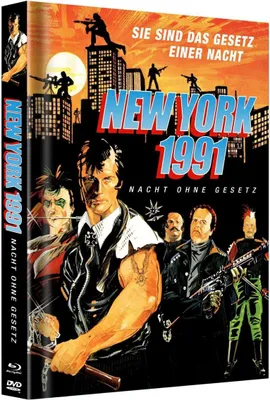 Produktbild von New York 1991 - Nacht ohne Gesetz (Blu-ray & DVD im Mediabook)