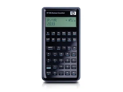 Produktbild von HP 20b Business Consultant Finanzmathematischer Taschenrechner
