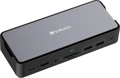 Obrázok produktu pre Verbatim CDS-15SSD, Kábel, USB 3.2 Gen 1 (3.1 Gen 1) Type-C, 100 W, 3,5 mm, 1000 Mbit/s, Čierna, Šedá