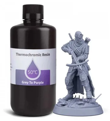 Obrázek produktu pro ELEGOO Thermochromic Resin 1KG, From Grey to Purple