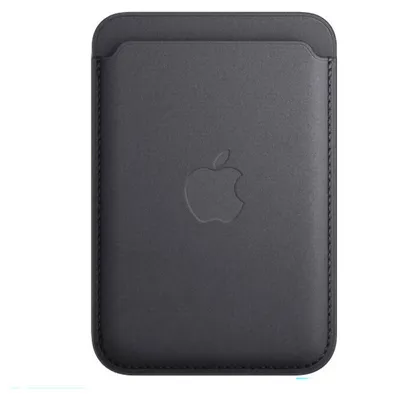 Obrázok produktu pre Apple iPhone Feingewebe Wallet mit Magsafe Schwarz iPhone 15  14  13  12