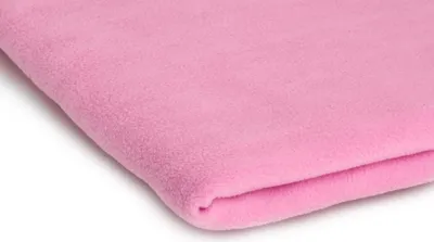 Produktbild von Polar Fleece Stoffe 200 g/m2 Süßigkeit-Rosa 50 x 155 cm