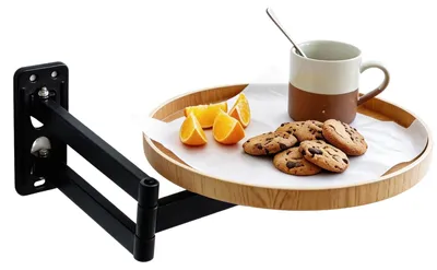 Produktbild von Wandmontierter Klapptisch mit 180° Drehung