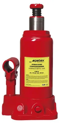 Image de Cric à poinçon, hydraulique, 5 t, rouge de PETEX