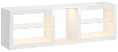 Produktbild von Lowboard / TV‑Schrank / TV‑Lowboard mit RGB‑LED‑Beleuchtung, für Fernseher bis 75 Zoll