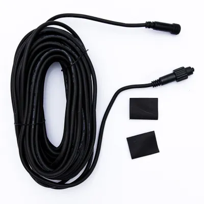 Produktbild von Verlängerungskabel, schwarz, 20 m, IP67