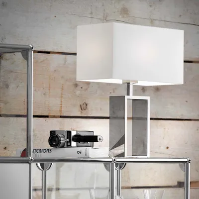 Produktbild von Villeroy & Boch Tischleuchte Shanghai 47cm Poliert, Weiß