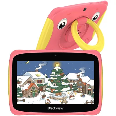 Obrázok produktu pre Blackview Tab 3 Detský tablet 7", 4GB RAM+32GB ROM, Android 13 Detský tablet s prenosným držadlom a krytom odolným proti pádu, 3280mAh, ochrana očí