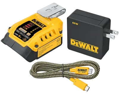 Image de Adaptateur chargeur secteur USB 18V / 54V DEWALT DCB094K-QW