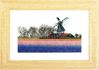 Obrázek produktu pro Sada křížkového stehu Thea Governor "Bulbfield Hyacinths counted fabri