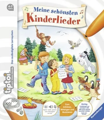Produktbild von Ravensburger tiptoi® Buch Meine schoensten Kinderlieder