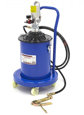 Produktbild von HBM 20-Liter-Mobil-Druckluft-Fettpumpe, 300–400 bar Druck