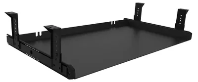 Produktbild von Unterbauschublade für Tastatur - Metallorganizer für Zuhause und Büro (60cm, Schwarz)