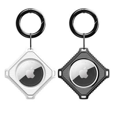 Immagine prodotto di 2x Dux Ducis Custodia in silicone per AirTag Custodia protettiva Cover Portachiavi Apple AirTag Cover Borsa Tracker