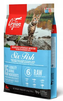 Zdjęcie produktu dla ORIJEN sucha karma dla kota Cat 6 Ryb 5,4kg