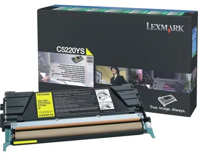 Immagine prodotto di Lexmark C5220YS cartuccia toner 1 pz Originale Giallo