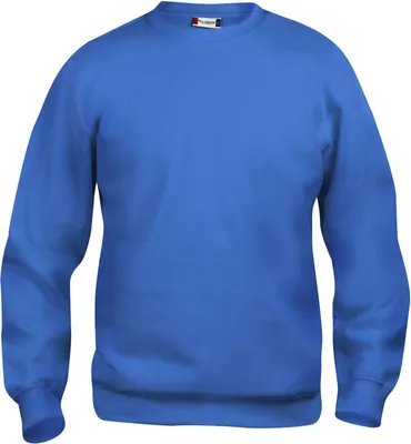 Produktbild von Clique Junior Basic Rundhals-Pullover mit Rippenbündchen und Anti-Pilling-Behandlung
