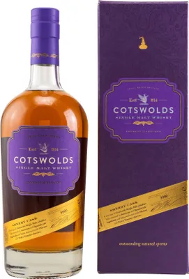 Produktbild von Cotswolds SHERRY CASK Single Malt Whisky 57,4% Vol. 0,7l in Geschenkbox
