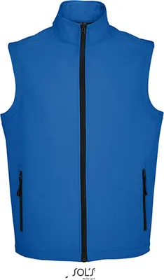 Produktbild von SOLs 02887 | Herren Race Bodywarmer Men Softshell - Wasserabweisend - Farbe: Royal Blue - Größe: L