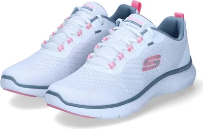 Produktbild von Skechers Damen Low Sneaker FLEX APPEAL 5.0 Weiß Textil-Synthetik-Mix Größe: 391/2