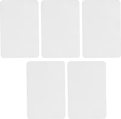 Immagine prodotto di Toppe di riparazione per barche, 5 pezzi, PVC, impermeabile, bianco, per gommoni e kayak, 15x10cm