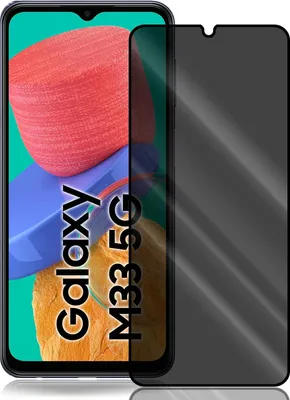 Produktbild von Anti Spy Panzer Folie für Samsung Galaxy M33 5G Privacy Displayschutzfolie Sichtschutz Glasfolie Schutzglas