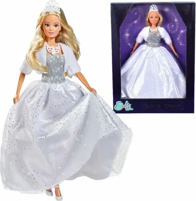 Productafbeelding van Simba Toys SL White Dream, Fashionpopp, Vrouwen, 3 jaar, Meisje, 102 gram, Meerkleurig