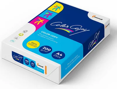 Produktbild von Mondi CC420, Laserdrucken, A4 (210x297 mm), 250 Blätter, 200 g/m², Weiß