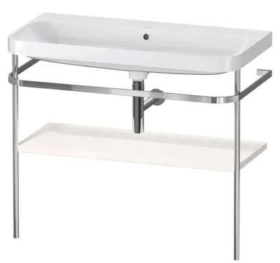 Produktbild von DURAVIT HP4838N2222 Metallkonsole bodenst. m. HD.2 Plus