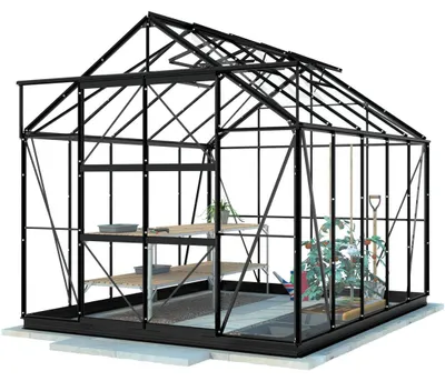 Zdjęcie produktu dla Szklarnia Lykke Glass 8,2 m², czarna