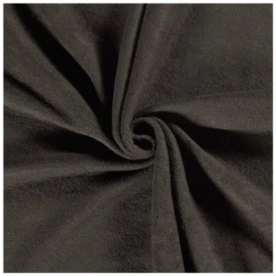 Fleecestoff Vliesstoff Fleece Stoff Zuschnitt ab 0,5m Meterware am Stück dunkelgrau