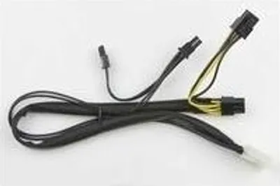 Obrázok produktu pre Supermicro CBL-0424L, 0,4 m, PCI-E (8-pin), 2 x PCI-E(6+2 pin), Samec, Samec, Priamy