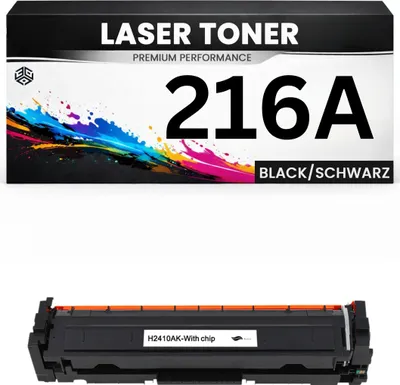 Produktbild von Toner 216A für HP kompatibel Schwarz W2410A wie Original Tonerkartusche für HP Color LaserJet Pro MFP M155, 183NW, 182