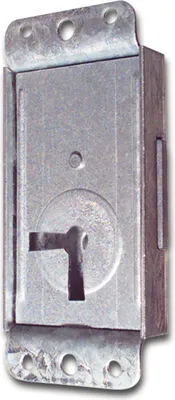 Produktbild von Riegelschloss Einheitssperre 61005 ohne Schlüssel, links, DM 20, Stahl verzinkt