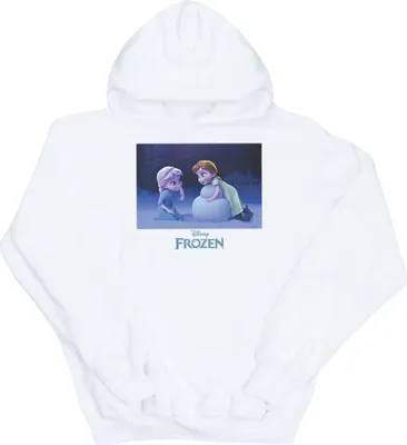 Produktbild von Disney - "Frozen Build A Snowman" Kapuzenpullover für Damen BI8240 (L) (Weiß)