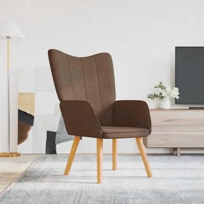 Obrázok produktu pre relaxačné kreslo vidaXL Brown Fabric