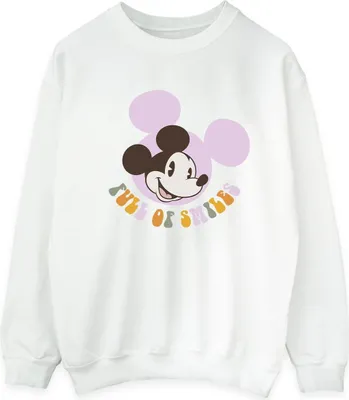 Produktbild von Disney - "Full Of Smiles" Sweatshirt für Herren BI40092 (M) (Weiß)