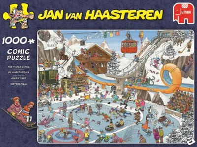 Produktbild von Jan van Haasteren - Die Winterspiele - 1000 Teile Puzzle