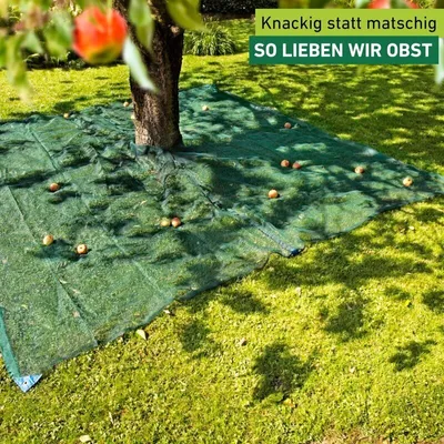 Produktbild von Erntenetz mit Klettverschluss 4x4m
