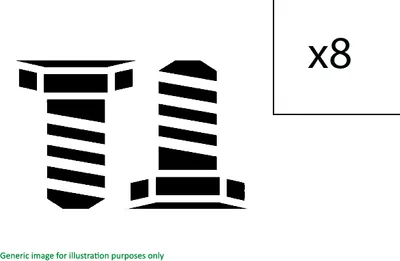 Produktbild von 8x LuK Schraubensatz Schwungrad 411 0234 10 für MAZDA CX-5 (KE, GH)