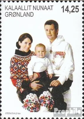 Produktbild von Briefmarken Dänemark - Grönland 2007 Mi 487 (kompl.Ausg.) postfrisch Kronprinzenfamilie
