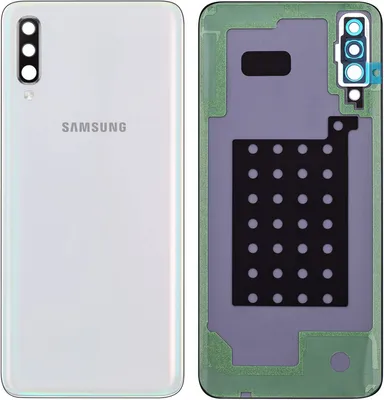Immagine prodotto di Coperchio batteria di ricambio, nuovo coperchio posteriore per Samsung Galaxy A70 - Bianco