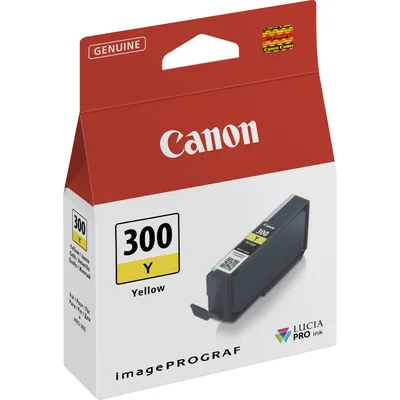 Image de Canon PFI-300 Y - jaune - original - réservoir d'encre - pour imagePROGRAF PRO-300