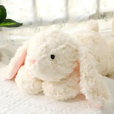 Plüschtier Hase 70 cm, 4,5 kg, beige, Kuschelhase