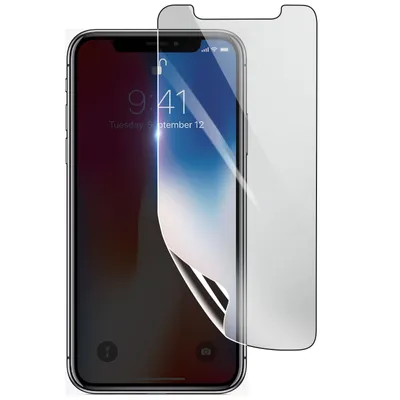 Image de 3mk, protection d'écran hydrogel antichoc et anti-rayures pour Apple iPhone X, Transparent