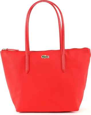 Produktbild von LACOSTE Schultertasche L.12.12 Concept S Shopping Bag S Haut Rouge rot