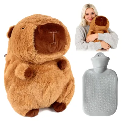 Produktbild von Capybara Wärmflasche aus Plüsch