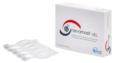 Produktbild von NEVAMAST GEL – Topische Behandlung von Hautveränderungen. 5 Monodosen à 3 ml